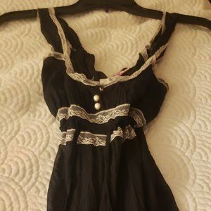 Lace Flow See through Tank Top